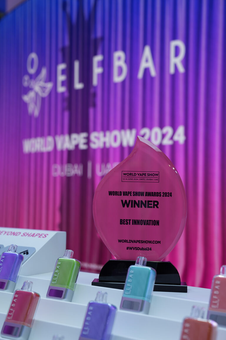 ELFBAR And LOST MARY Conclude A Successful Showing At World Vape Show 2024, Winning “Best Innovation” Award