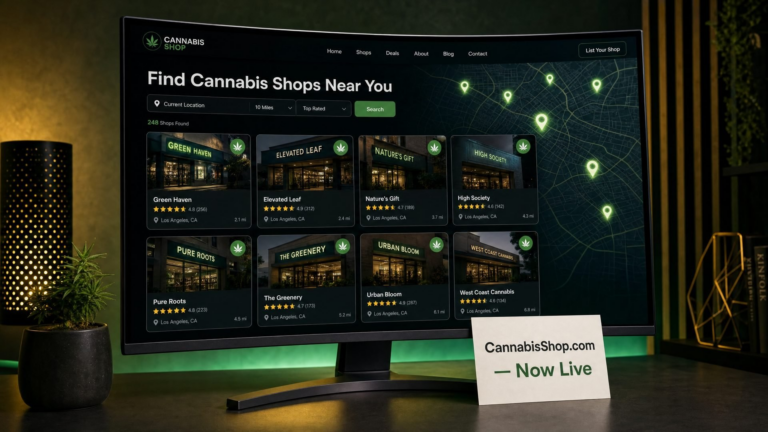 CannabisShop.com Launches As The Global Consumer Guide To Cannabis Products